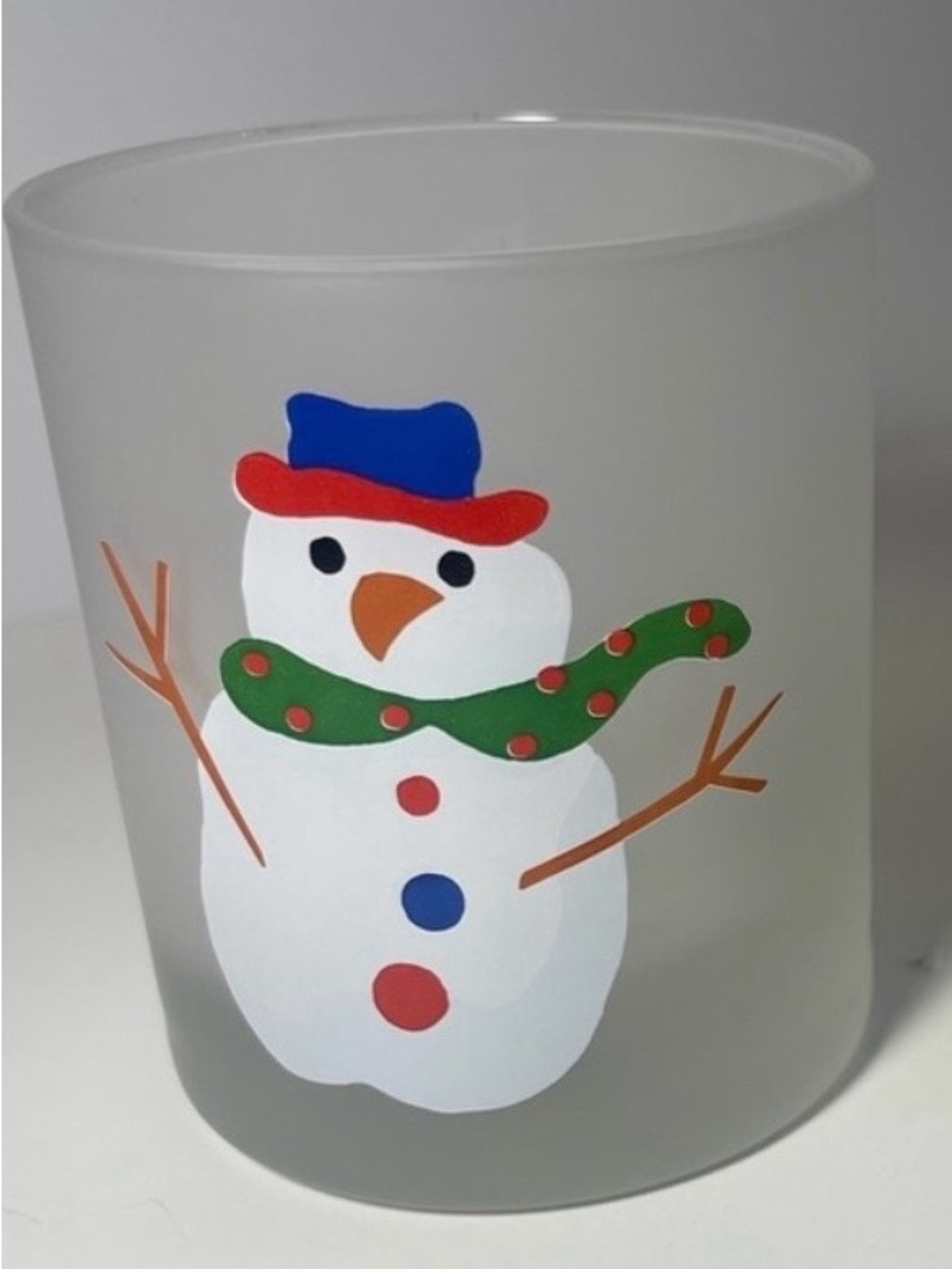 Vintage Designs by Dartington Winter Friends Snowman Glass Tumblers | Set of 2